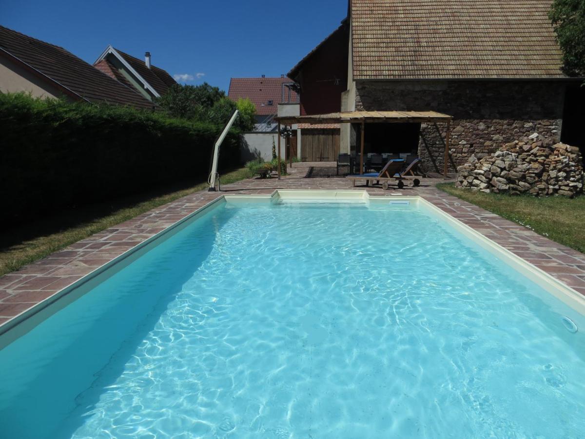 דירות Horbourg Le 128, Duplex Alsacien 10 Personnes, Piscine מראה חיצוני תמונה